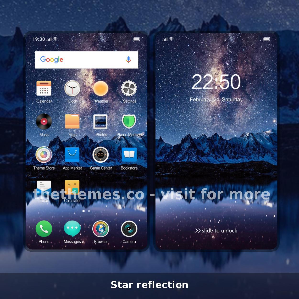 Star reflection