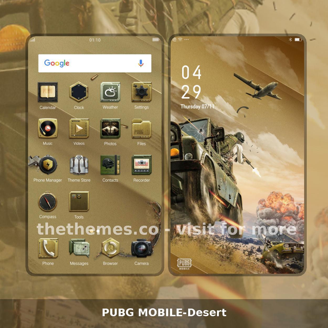 PUBG MOBILE-Desert
