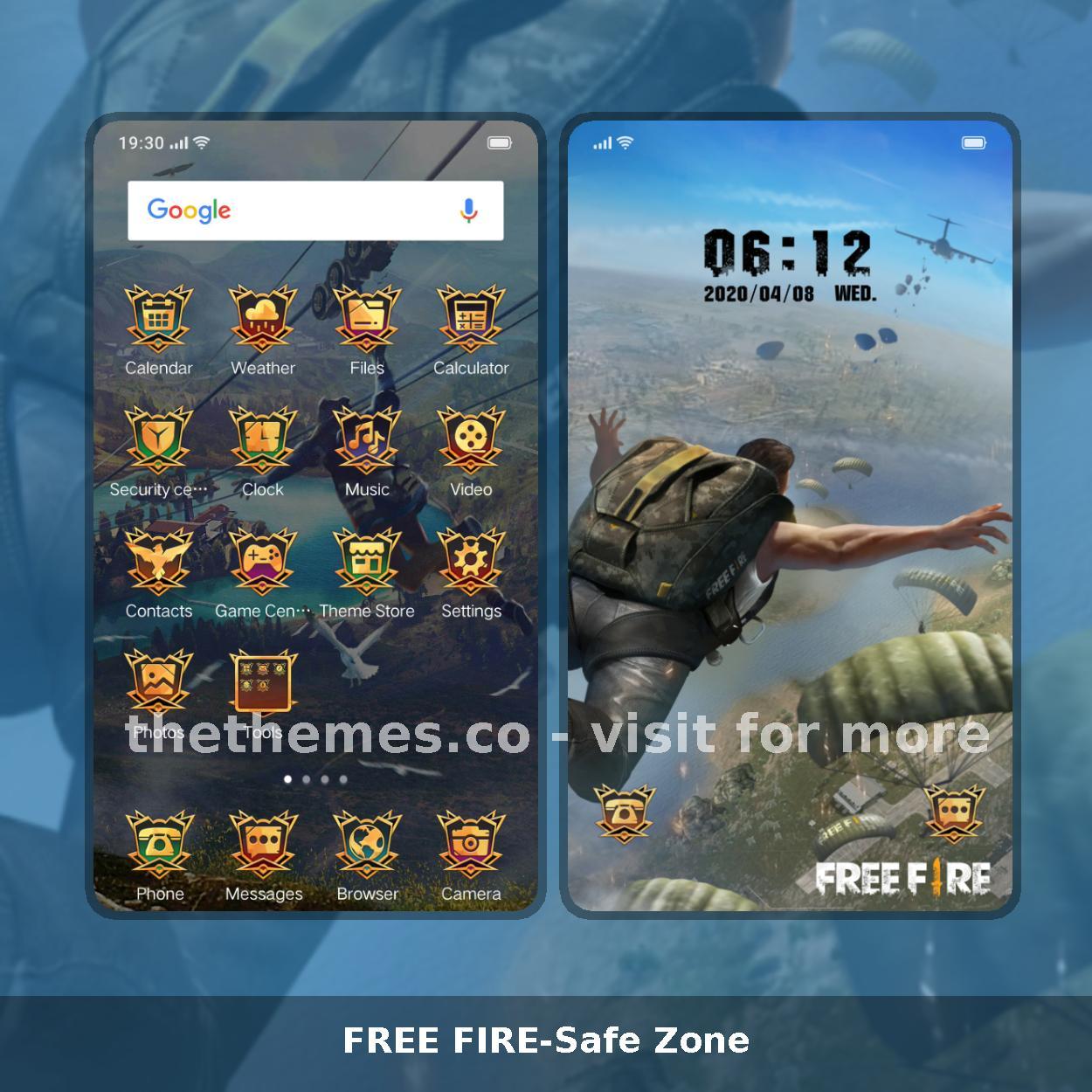 FREE FIRE-Safe Zone