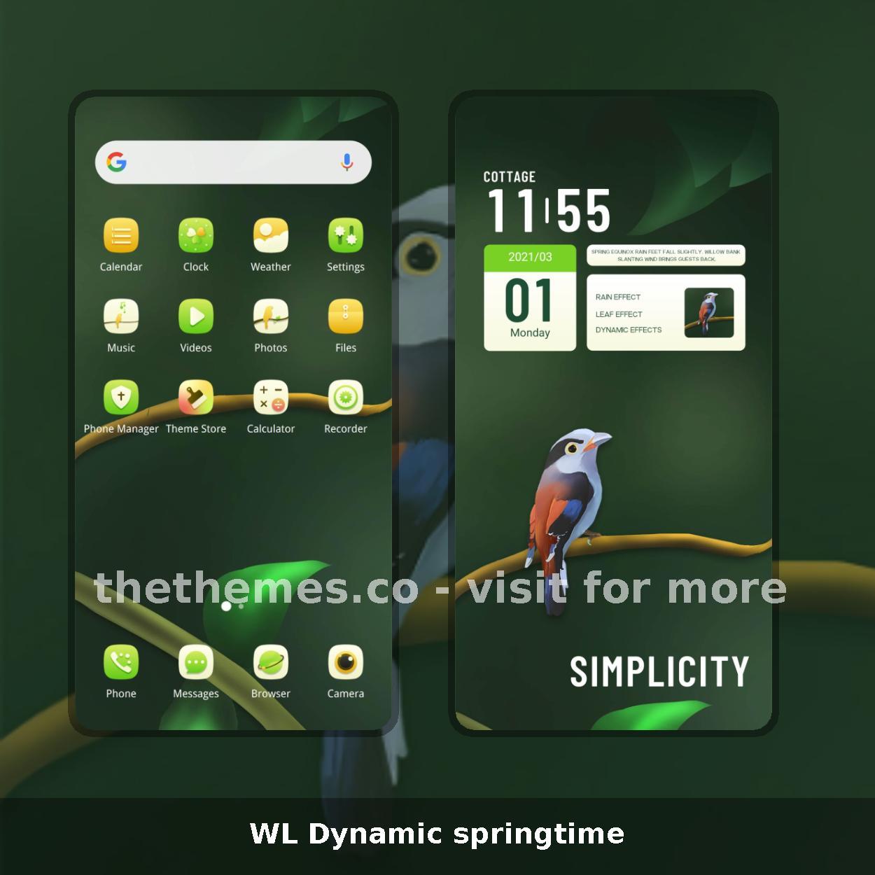 WL Dynamic springtime