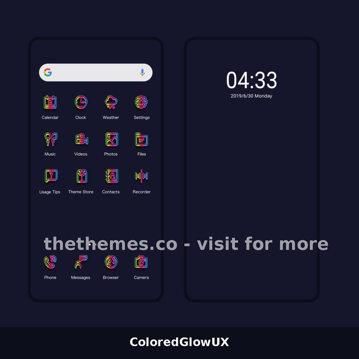 ColoredGlowUX