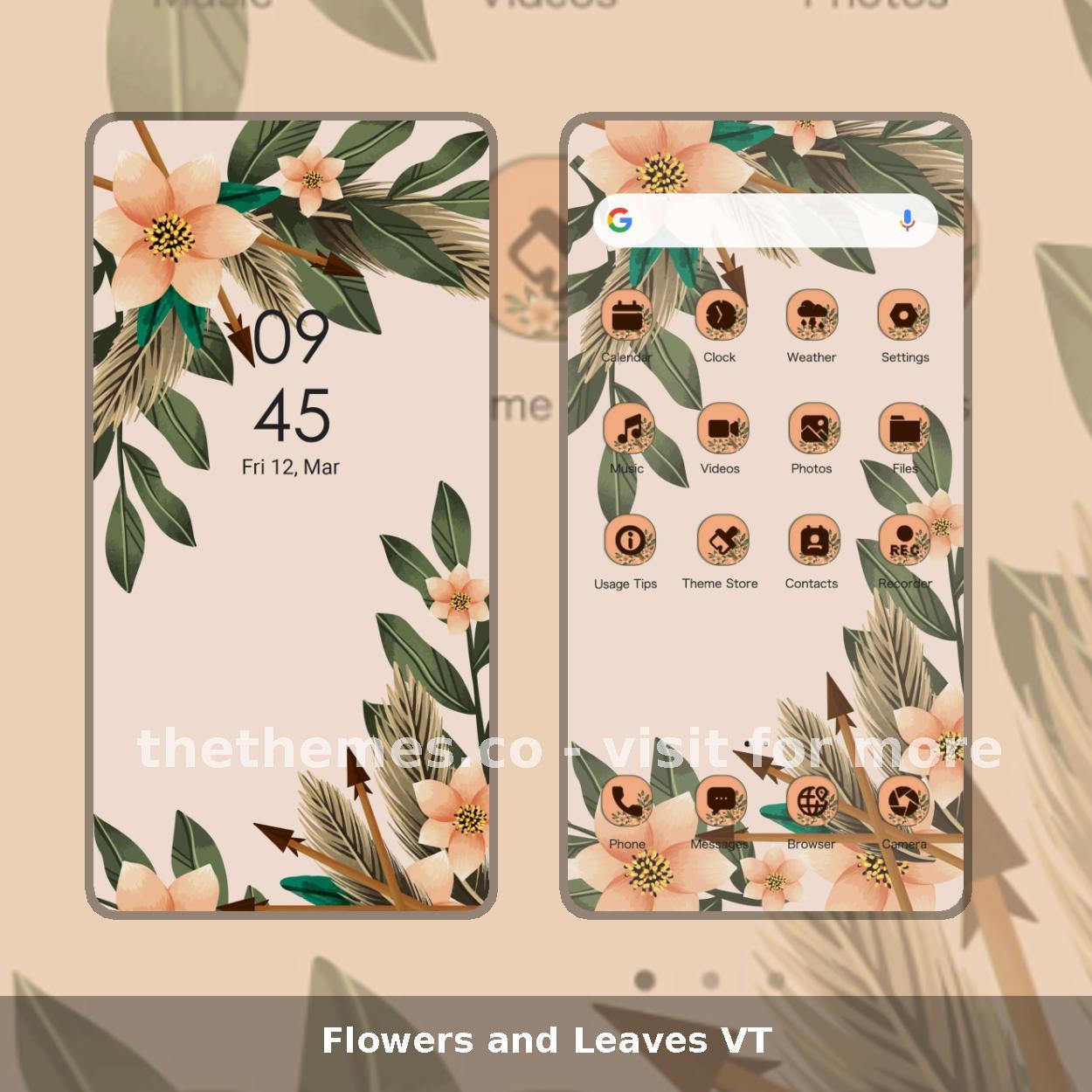 Flowers and Leaves VT