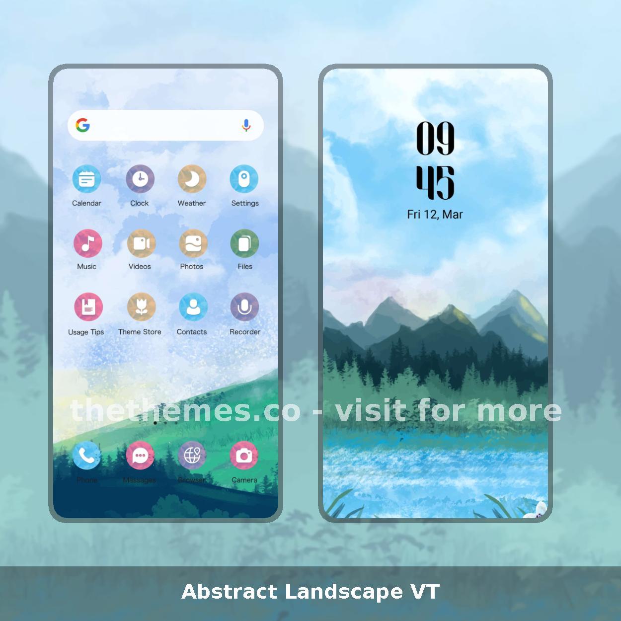 Abstract Landscape VT