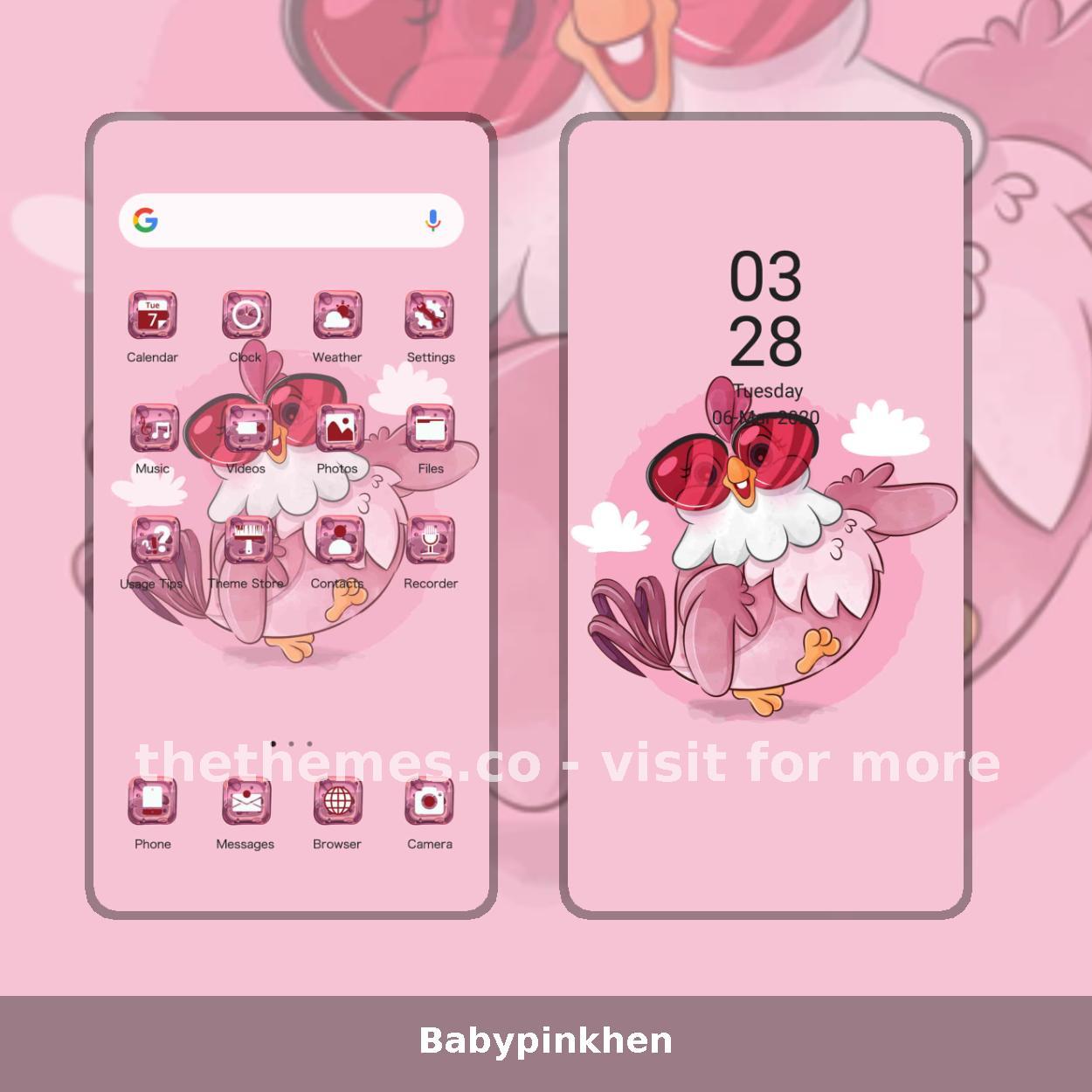 Babypinkhen