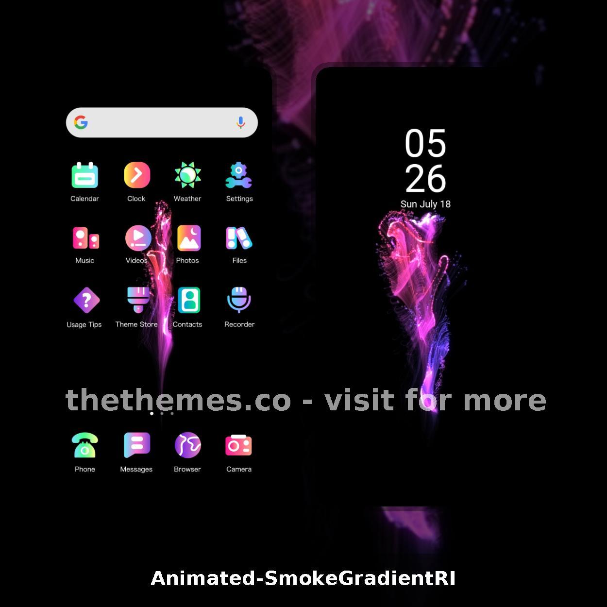 Animated-SmokeGradientRI