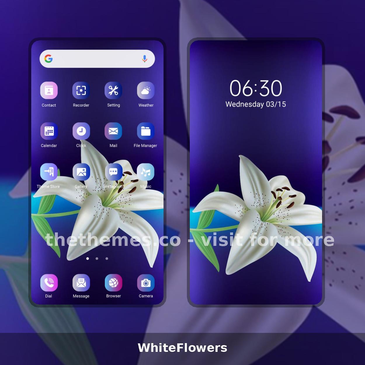 WhiteFlowers