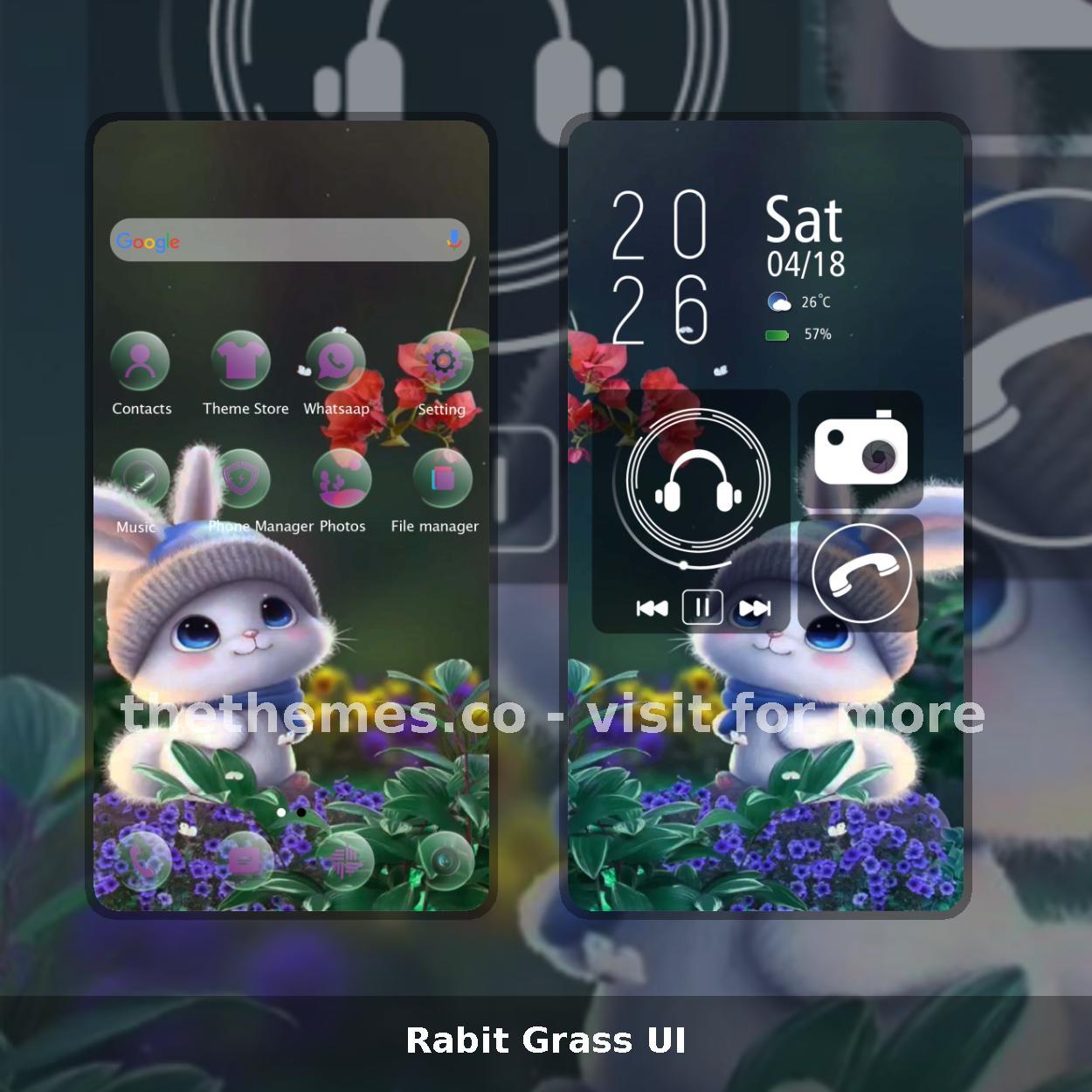 Rabit Grass UI