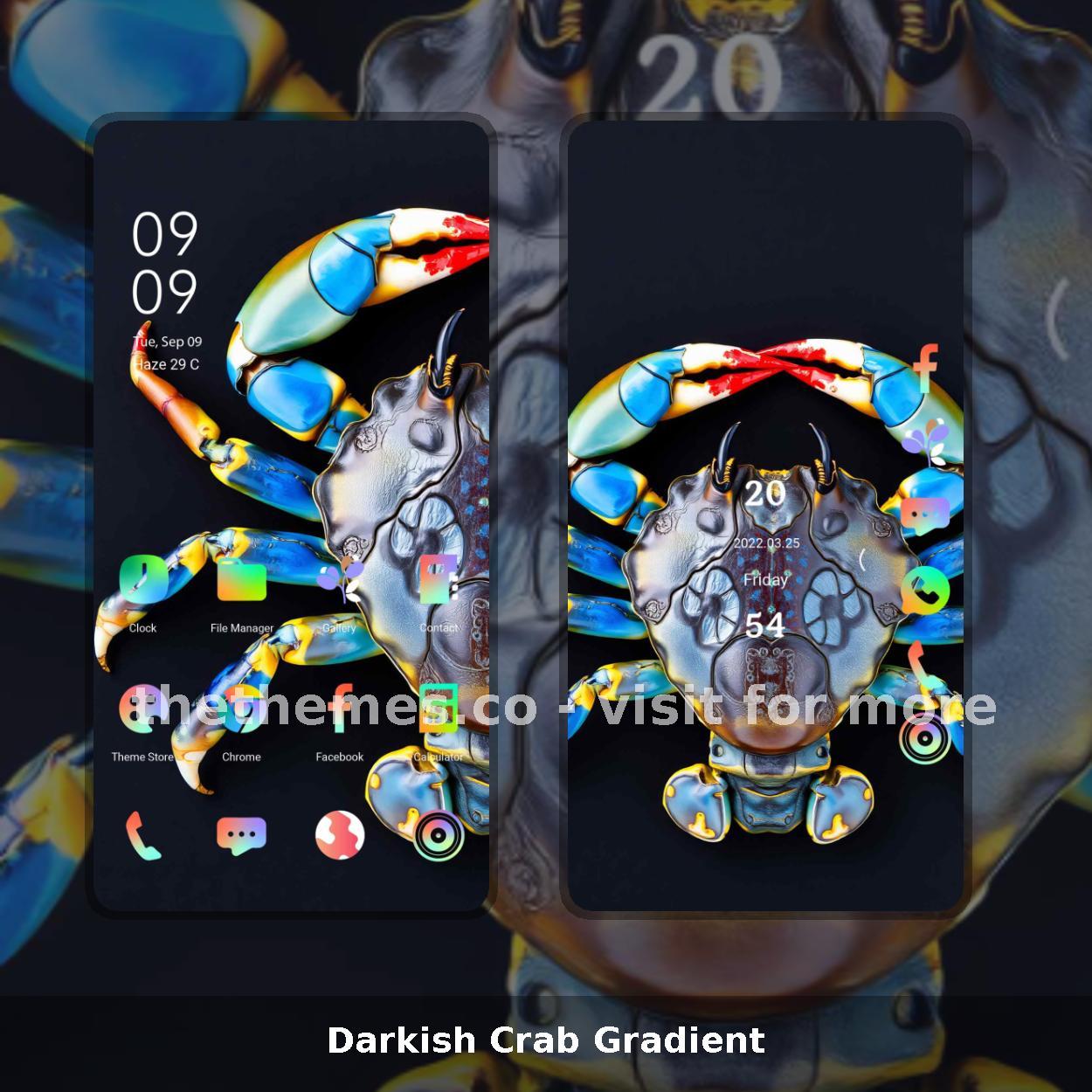 Darkish Crab Gradient