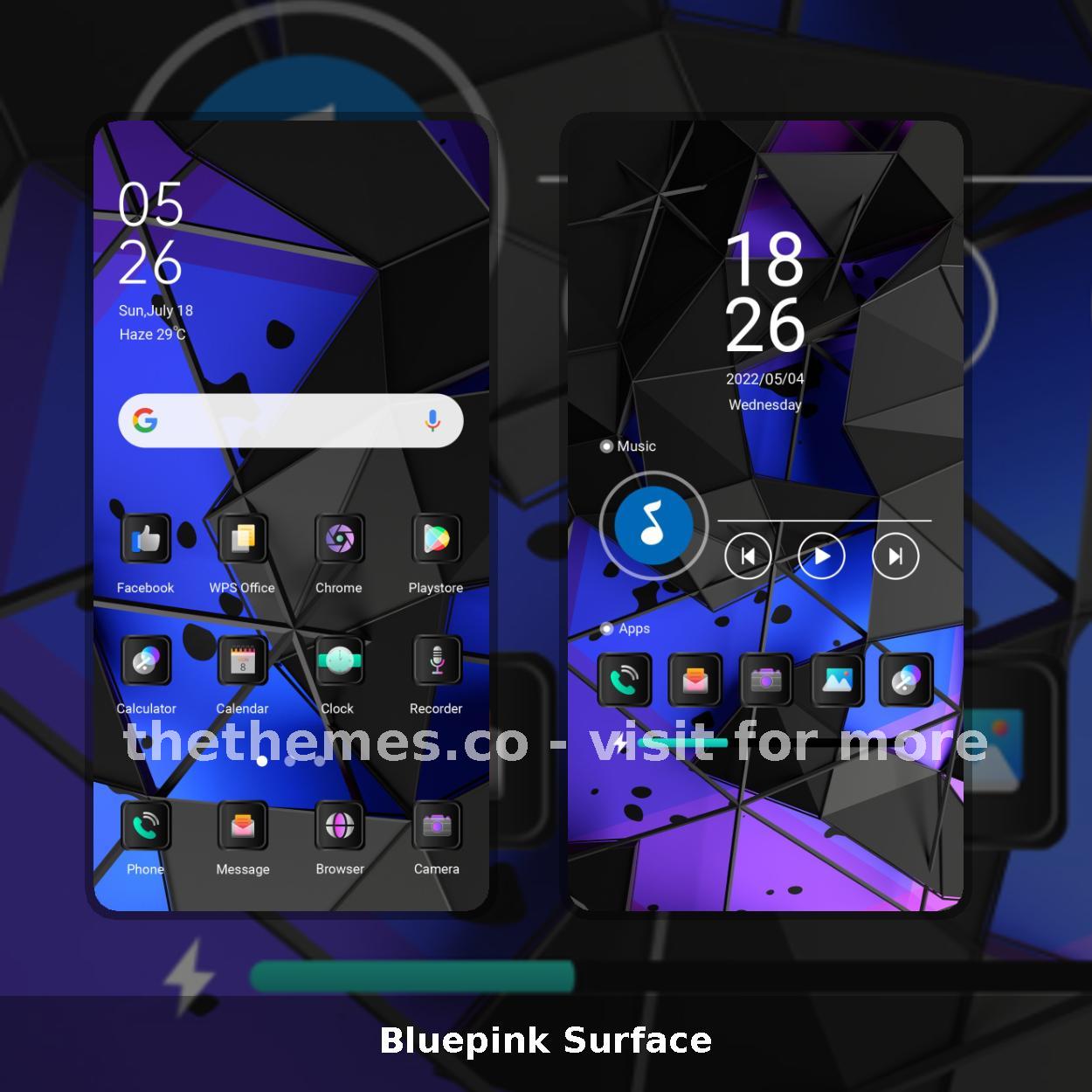 Bluepink Surface