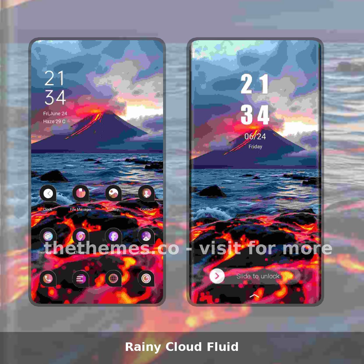 Rainy Cloud Fluid
